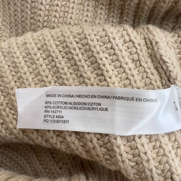 Eloquii Women's Plus One Shoulder Ribbed Knit Sweater Size 22/24 - Picture 5 of 5